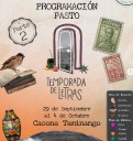 Temporada de Letras llena de literatura y arte a Pasto e Ipiales