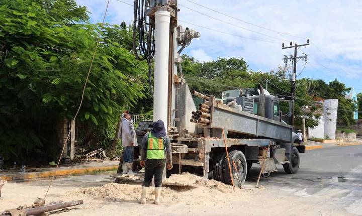 Gobierno Municipal refuerza infraestructura hídrica con construcción de nuevos pozos pluviales