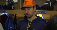 Jordan Kyrou talks about Blues' bounce-back game by he and teammates vs. Stars