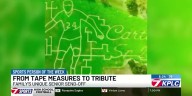 Family creates 4.5-acre maze to celebrate son’s senior year