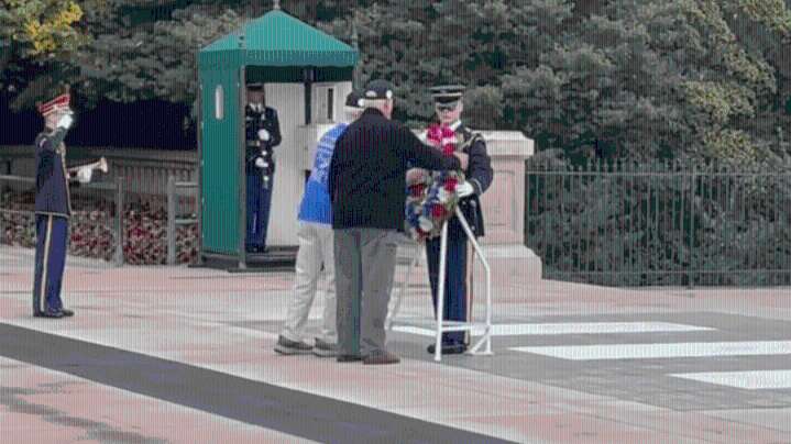 Veterans honored in emotional visit to Washington DC