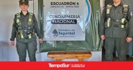 Narcotráfico al sur Secuestran 8 Kilos de marihuana destinados a Caleta Olivia y detienen a dos personas