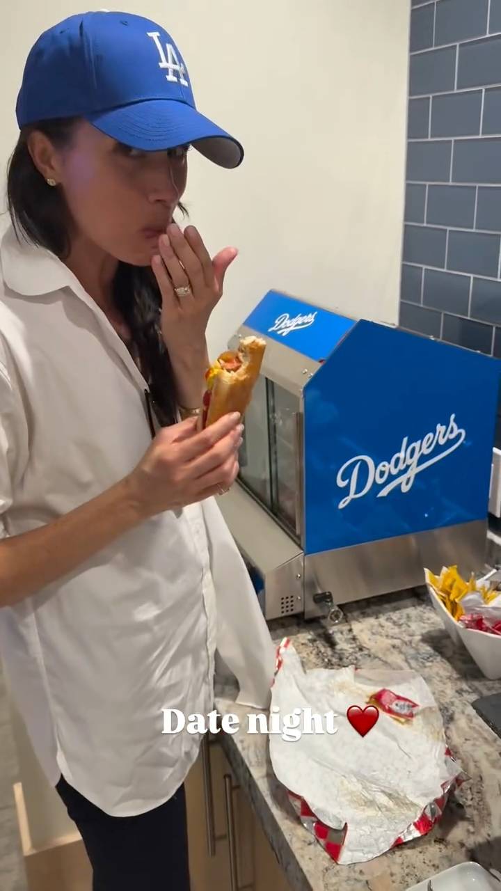 Meghan Markle Documents Sweet Dodgers 'Date Night' With Prince Harry