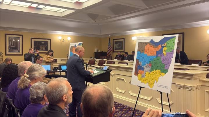 Ohio Redistricting Commission unveils proposed new Congressional map