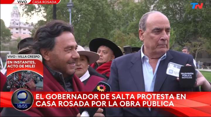 Sáenz, el gobernador que llevó el pedido del norte profundo a las puertas de la Casa Rosada