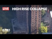 LIVE: New York High Rise Collapse After Explosion