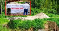 Clausuran predio por saqueo ilegal de piedra y arena en el Río Chamulapa: destruían vegetación sin permiso ambiental
