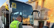 La Guardia Civil intercepta en Teruel a conductor de transporte escolar drogado