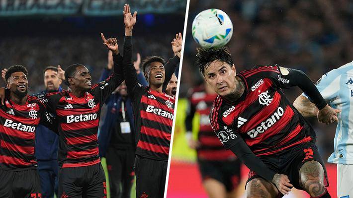 El Flamengo con Pulgar de titular eliminó a Racing y es el primer finalista de la Libertadores... Mira la atajada clave en los descuentos