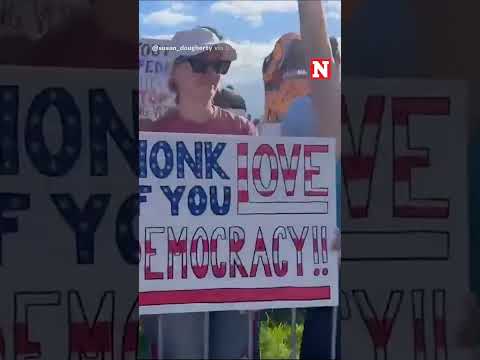 'No Kings' Florida Protesters Gather With Anti