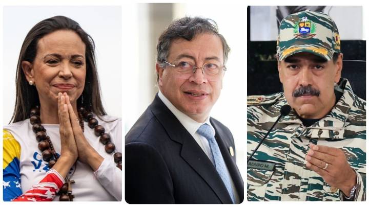 “A Maduro ni con el pétalo de una rosa... Ceguera ideología es poco”: la respuesta a la arremetida de Gustavo Petro contra María Corina Machado