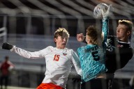 PHOTOS: Grand Blanc soccer wins big over Flushing in district playoff game