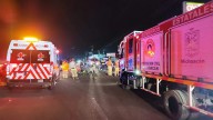 Volcadura en libramiento de Morelia deja cuatro heridos