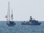 Israel: hay más de 400 activistas detenidos de la flotilla que iba a Gaza