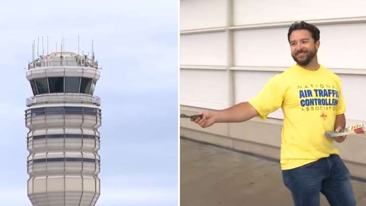 ‘I’m an unpaid air traffic controller’: Flyers handed out at DCA