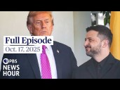 PBS News Hour West live episode, Oct. 17, 2025