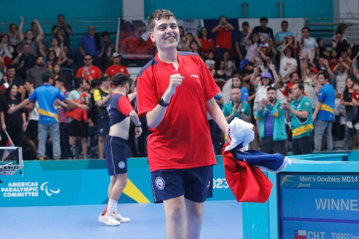 AUDIO. Es número 1 del mundo y afronta la presión de jugar en Chile los Juegos Parapanamericanos Juveniles: “Me motiva más, no me pone nervioso”