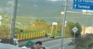 Intolerancia en Manizales: conductores se fueron a los golpes en avenida de la ciudad