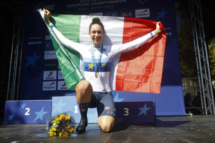 Federica Venturelli trionfa nella crono U23 agli Europei di ciclismo