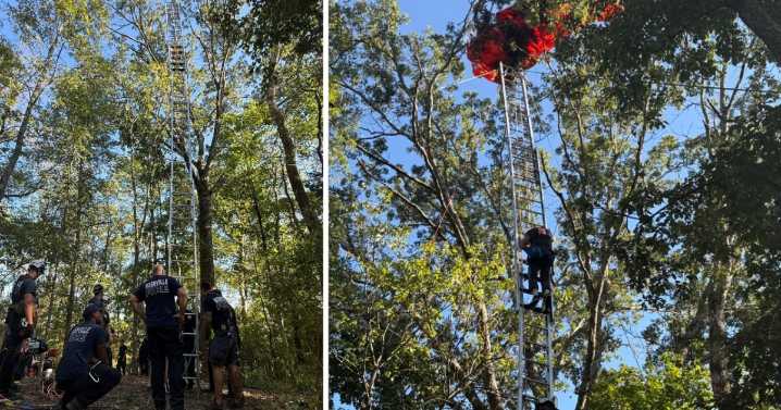 One rescued, another dead after parachute jump near Tennessee airport