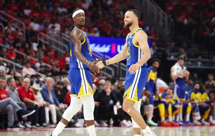 Stephen Curry’s savage 2-word mic drop on Jimmy Butler’s ‘bad’ Draymond Green bet