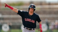 Chase DeLauter could make debut in postseason, included on Guardians' Wild Card Series roster