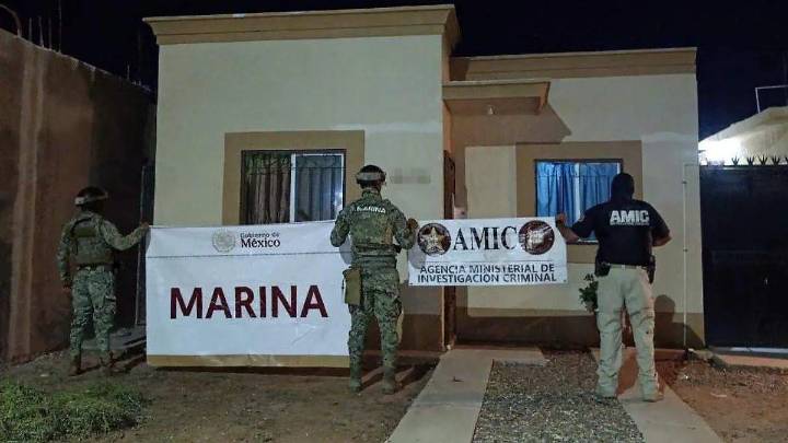 Autoridades de Sonora decomisan armamento y drogas en Cajeme; hay dos detenidos