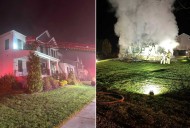 Two Loudon County Homes Go Up In Flames Overnight — Candle And Chimney To Blame, Officials Say