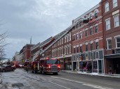 Man charged with arson for downtown Bangor fire