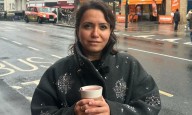 Woman is fined £150 for pouring coffee down drain outside west London station
