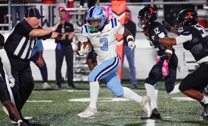 Which Alabama high school football teams play on Thursday in Week 11?