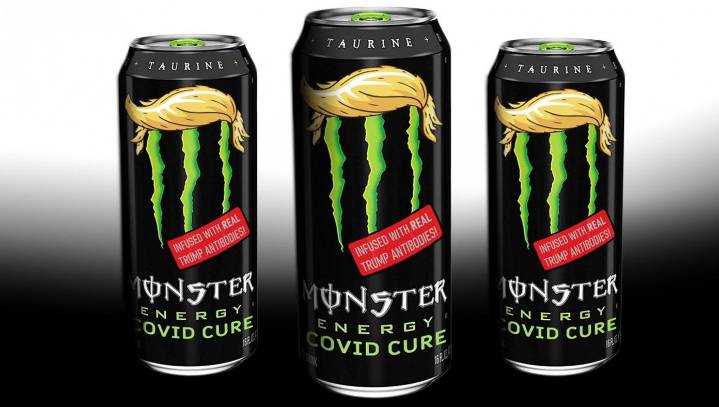 Monster Releases Exciting New Energy Drink Infused With Trump Antibodies