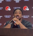 Myles Garrett on Aaron Rodgers: ‘I’d be honored to put him in the graveyard’