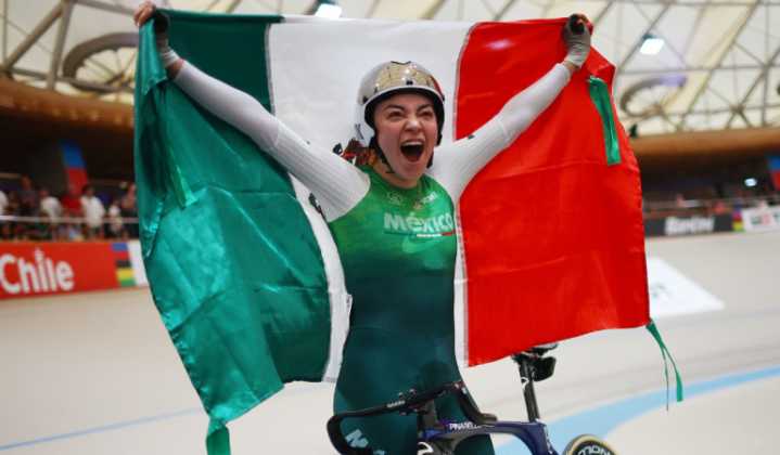 Yareli Acevedo conquista el oro mundial y escribe una nueva página en la historia del ciclismo mexicano