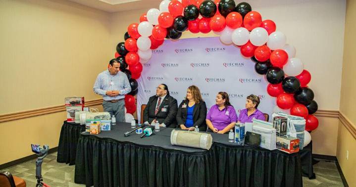 Quechan Tribe makes donation to Mexicali nonprofit