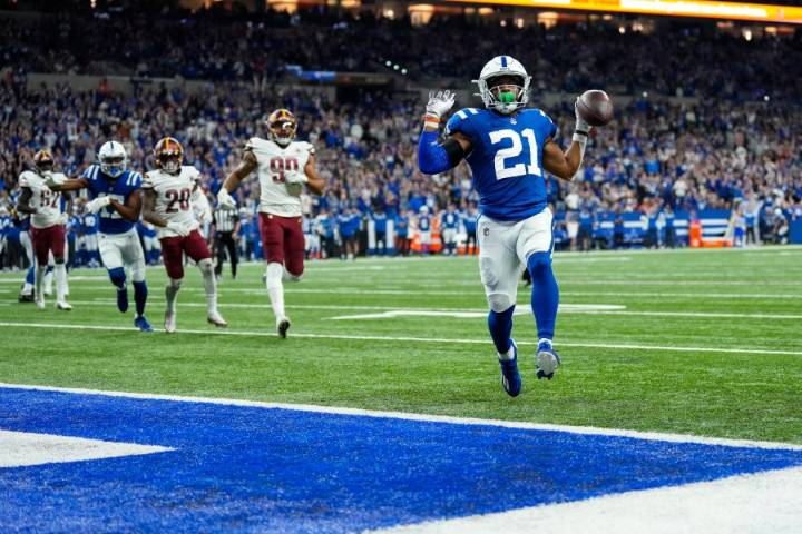 Former Colt Nyheim Hines now with Chargers: ‘I knew I belonged’