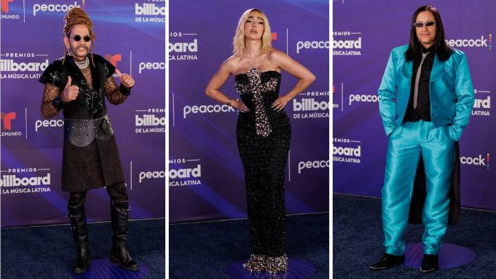 En video: así fue la alfombra roja de los premios Billboard
