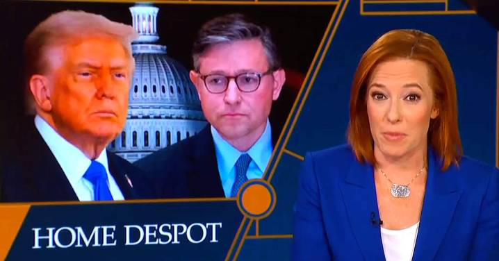 MSNBC’s Jen Psaki Roasts Speaker ‘Flailing to Protect’ Trump in Stunning Fracas