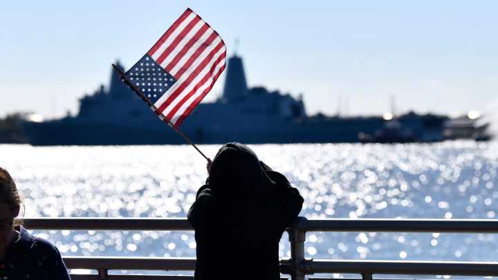 Parade of Ships celebrates Navy's 250th anniversary