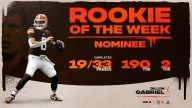 Dillon Gabriel nominated for NFL Rookie of the Week for Week 5