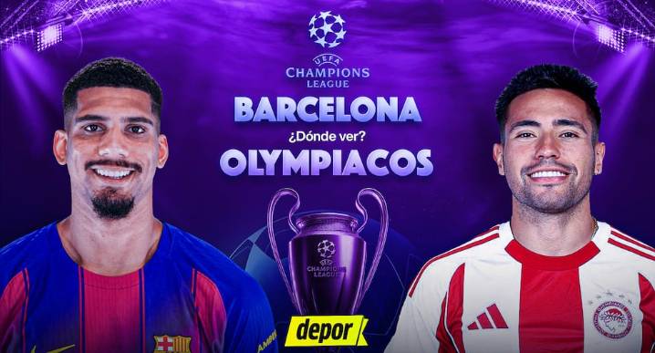 Dónde ver Barcelona vs. Olympiacos EN VIVO: canales que televisan y links del partido