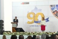 Presidenta Boluarte participa en ceremonia por el 90° aniversario del Ministerio de Salud