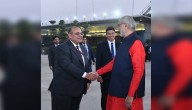 VP Radhakrishnan Departs For Seychelles To Attend Swearing