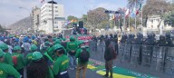 Marcha de mineros informales e ilegales cercó el Congreso