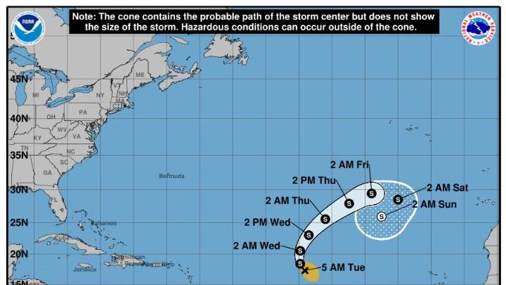 Where is Tropical Storm Lorenzo headed? See tracker, latest forecast