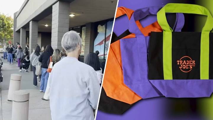 Frenzy for Trader Joe’s Halloween tote bags