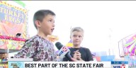 Finding out what the best part of the fair is