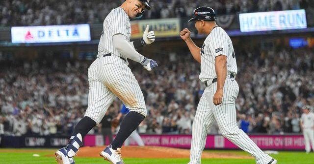 CP NewsAlert: Yankees beat Blue Jays 9