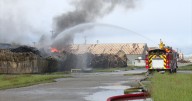 East Bakersfield industrial park catches fire again, neighboring business frustrated
