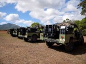 Soldiers Conduct Combat Simulation with Scorpion Light Mobile Mortar Systems at U.S. Army’s Transformation in Contact 2.0